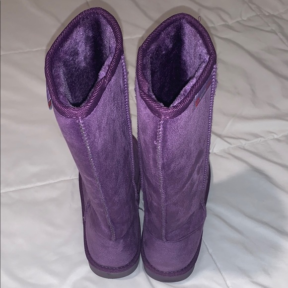 Alpine Swiss Purple Women's Boots - Picture 6 of 8